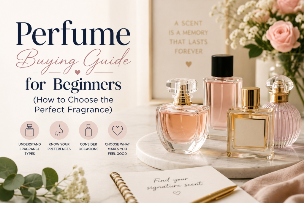 Perfume Buying Guide for Beginners (How to Choose the Perfect Fragrance)